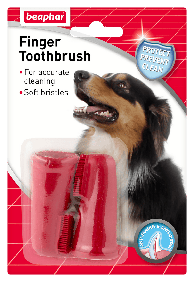 Beaphar Canac Finger Tooth Brush - Case of 6