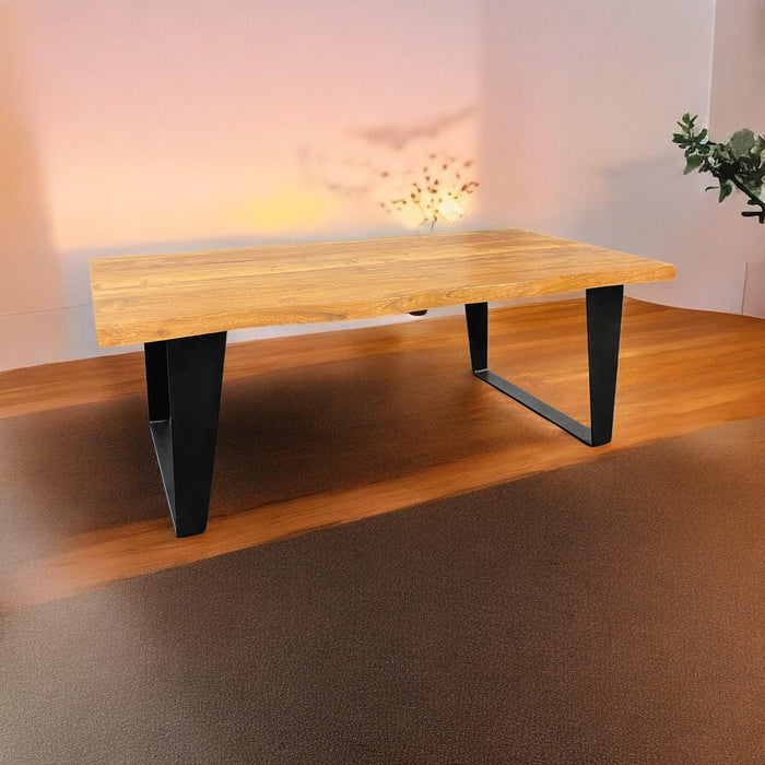 115CM WOODEN COFFEE TABLE