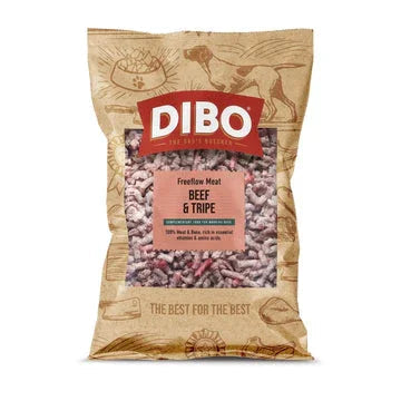 Beef and Tripe Freeflow 1kg DIBO - Case of 8