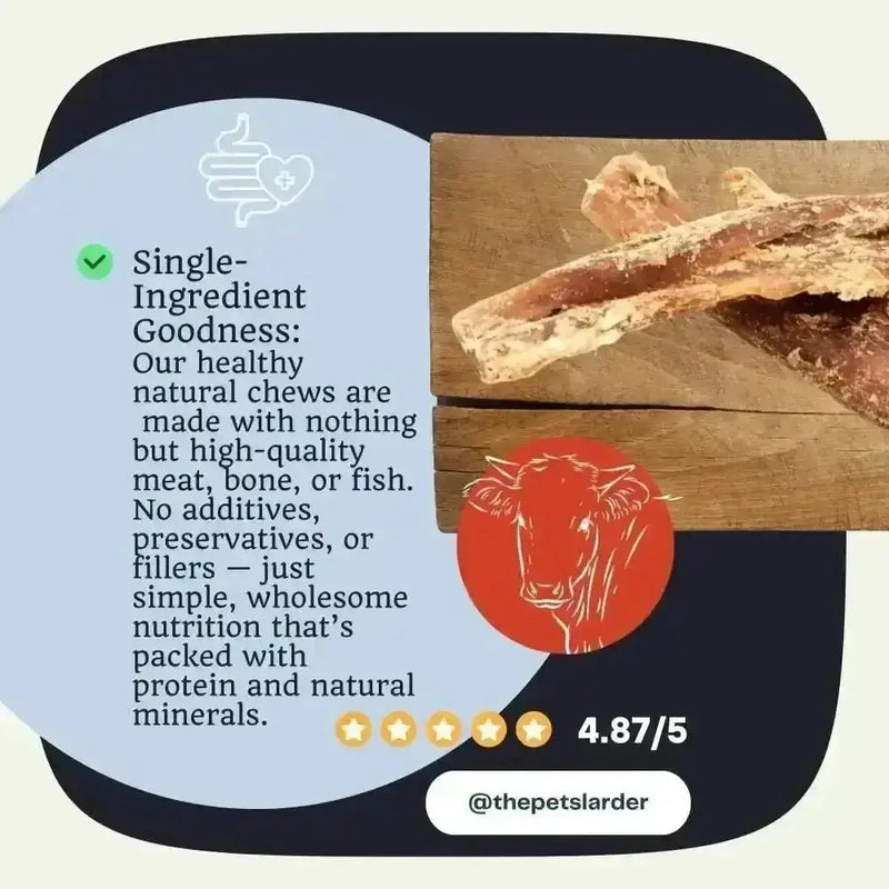 Beef Neck Tendon Natural Meat Chew For Dogs