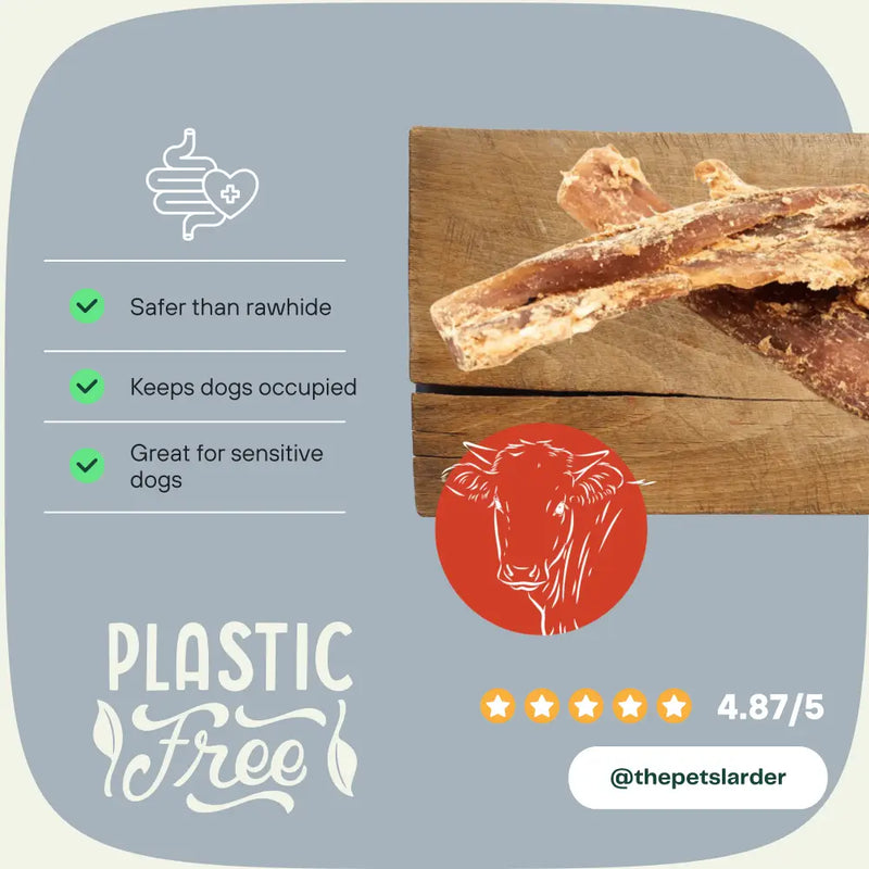 Beef Neck Tendon Natural Meat Chew For Dogs