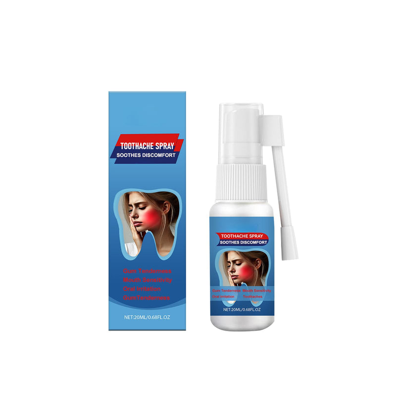 Befada Toothache Relief Spray – Soothes Gums Fast, Mint & Chamomile, 0.68 FL OZ