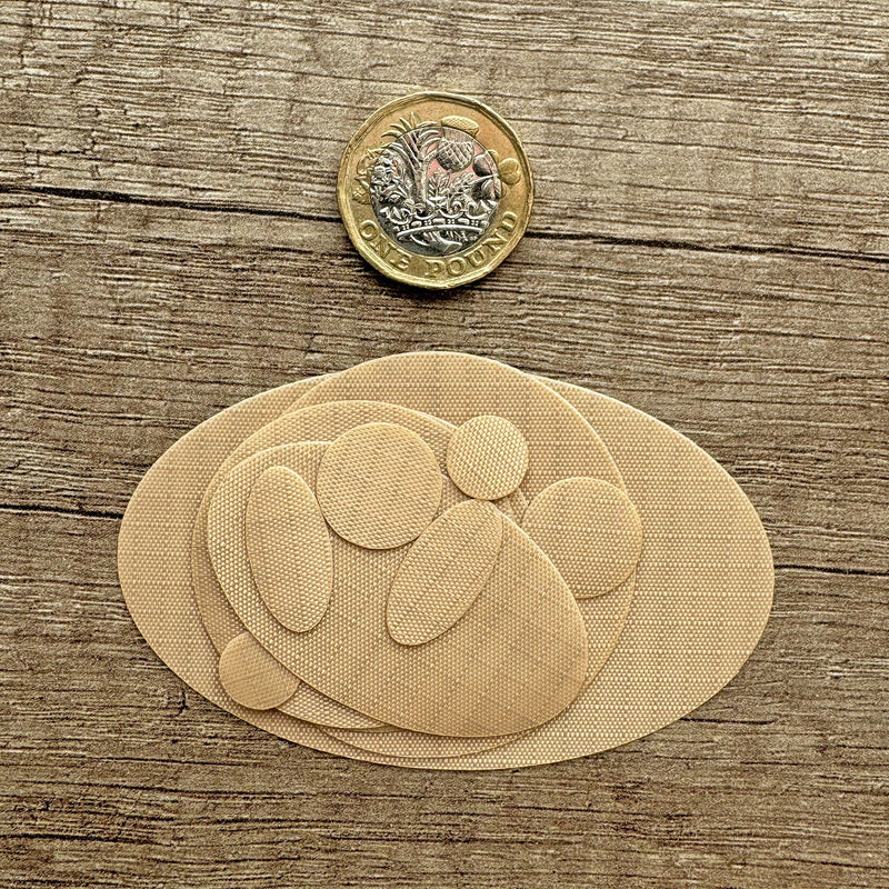 Repair Patches (30+ Colours) for Puffer Jackets, Tents, Upholstery - Stick On, Waterproof, Tear-Cold-Heat-Resistant