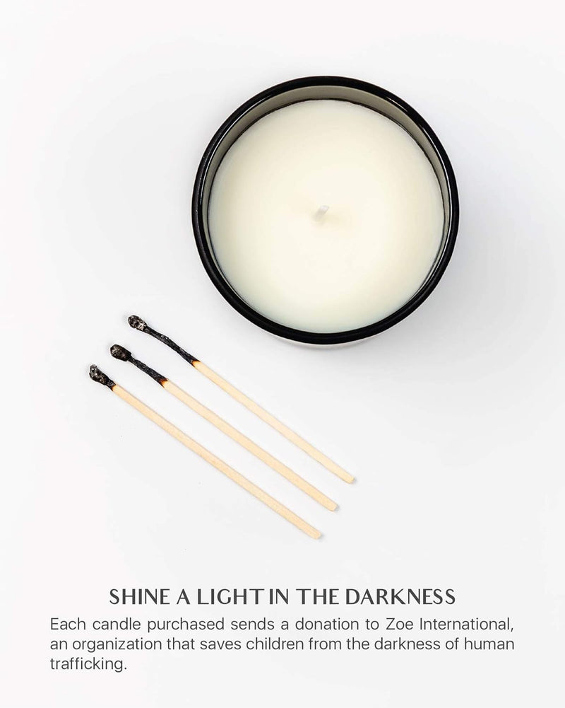 Benevolence LA Oud Wood Christmas Scented Candle – 8oz Soy | Holiday Gift