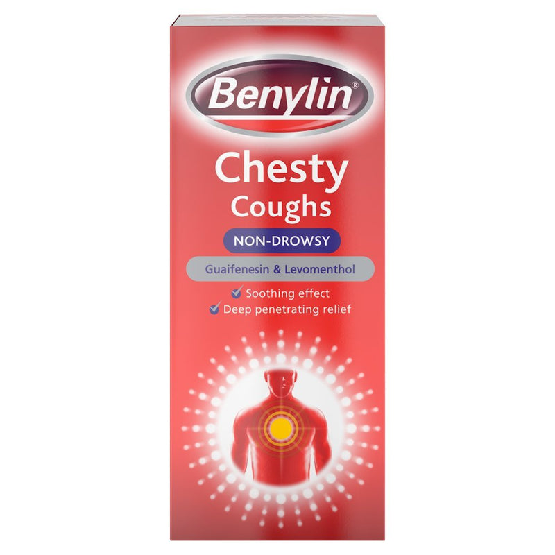 Benylin Chesty Coughs Non-Drowsy, 150ml