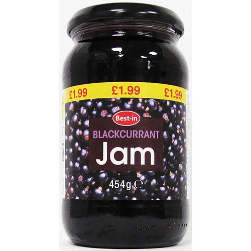 Bestin Jam Blackcurrant PMP 454g (Case of 6)
