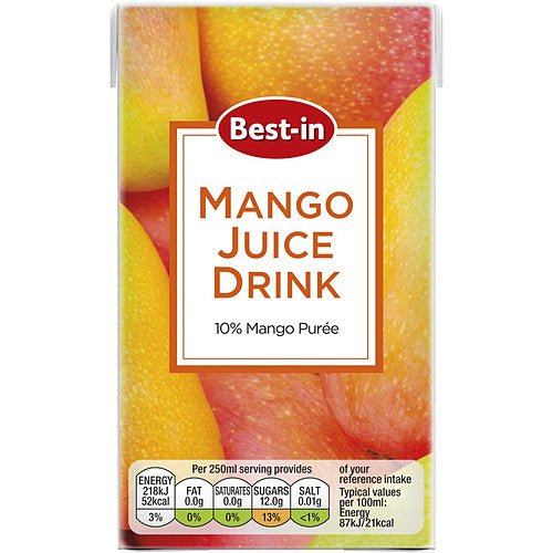 Bestin Mango Juice Drink 250ml (Case of 27)