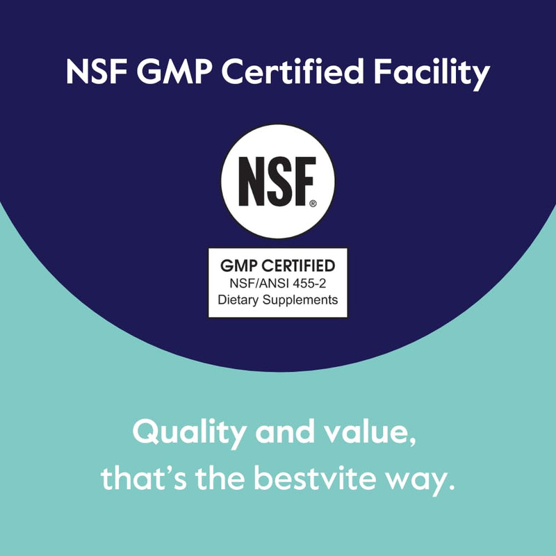BESTVITE Cognizin Citicoline 500mg – 120 Vegetarian Capsules | Premium Nootropic