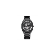 Bestwin Mens Fashion Dated Waterproof Black Bracelets Watch 919H - InStock