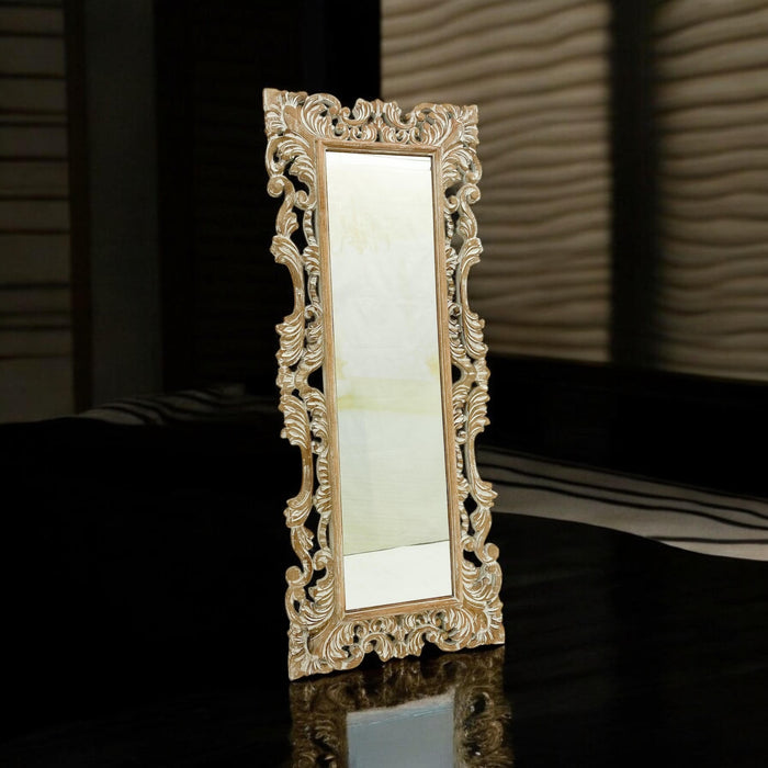 150CM HAND CARVED WOODEN MIRROR