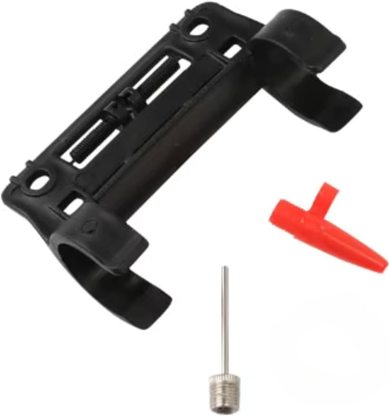 12 Inch Portable Bike Pump with Presta and Schrader Valve