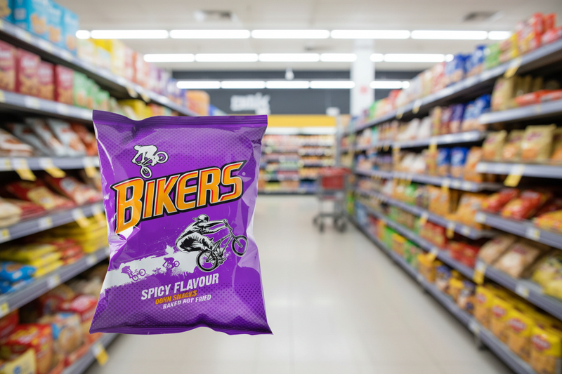 20 x Golden Wonder Spicy Bikers Snacks - 45GM