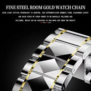BINBONG B5552 Luminous Multifunctional Business Calendar Quartz Watch - InStock