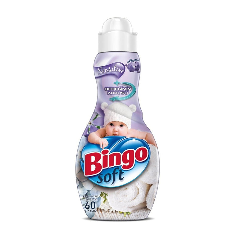 Bingo Soft Concentrated Sensitive Fabric Softener 1000ml