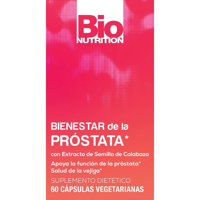 Bio Prostate 60 | Prostate Wellness Vegi-Caps, 60 Count