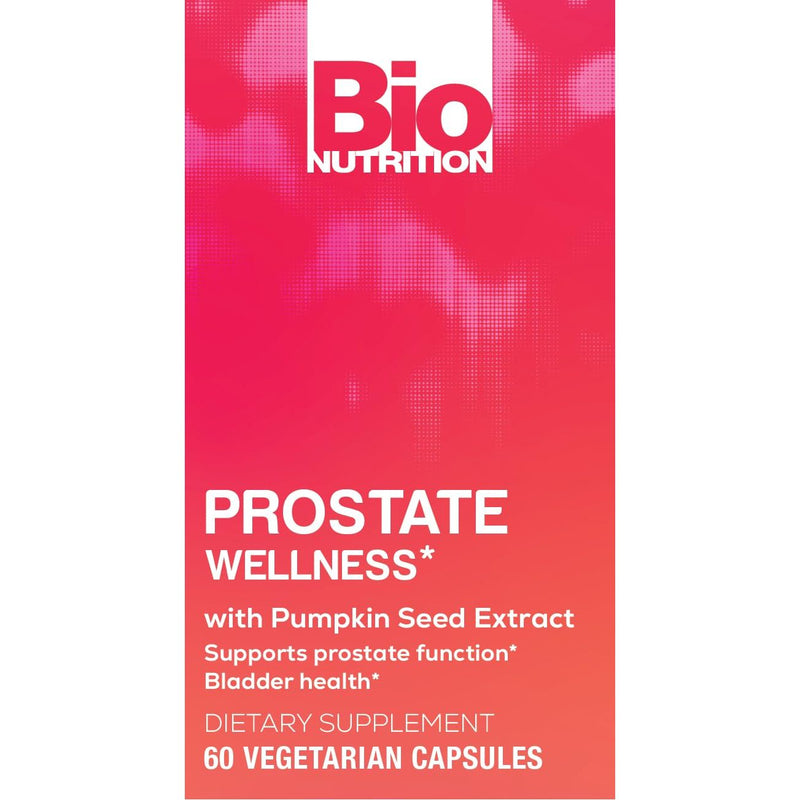 Bio Prostate 60 | Prostate Wellness Vegi-Caps, 60 Count