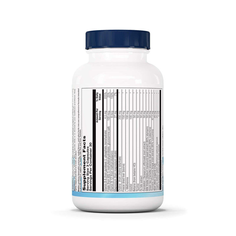 BioLiv Betaine HCl Digestive Supplement – Liver & Gallbladder Health | Nutra Biogenesis (90 Capsules)