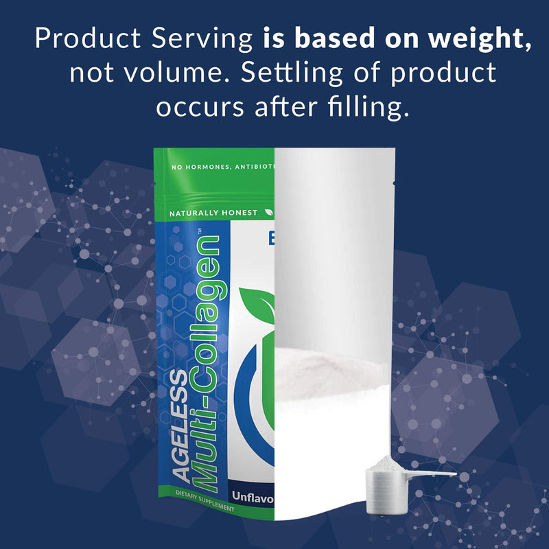 BioTrust Ageless Multi Collagen Powder – 5 Types: I II III V X | Unflavored Collagen Powder