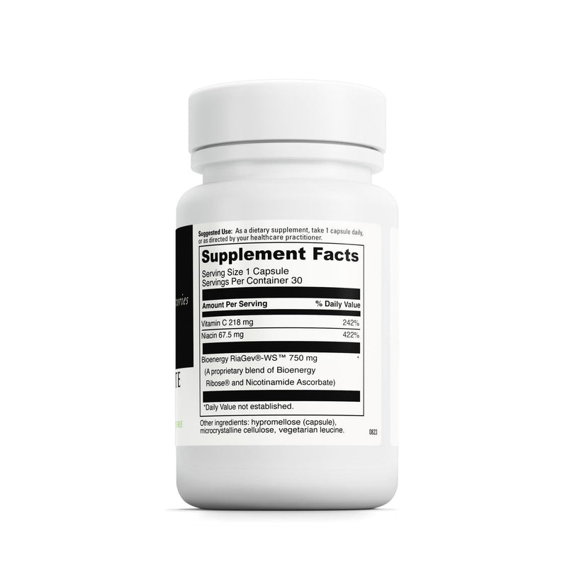 DAVINCI Labs NAD+ Activate – NAD+ Supplement with Vitamin C & Niacin | Brain Health & Cellular Energy