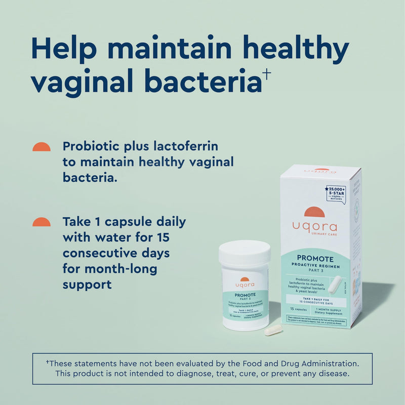 Uqora Defend & Promote – Daily Urinary & Vaginal Health Bundle (One‑Month Supply)