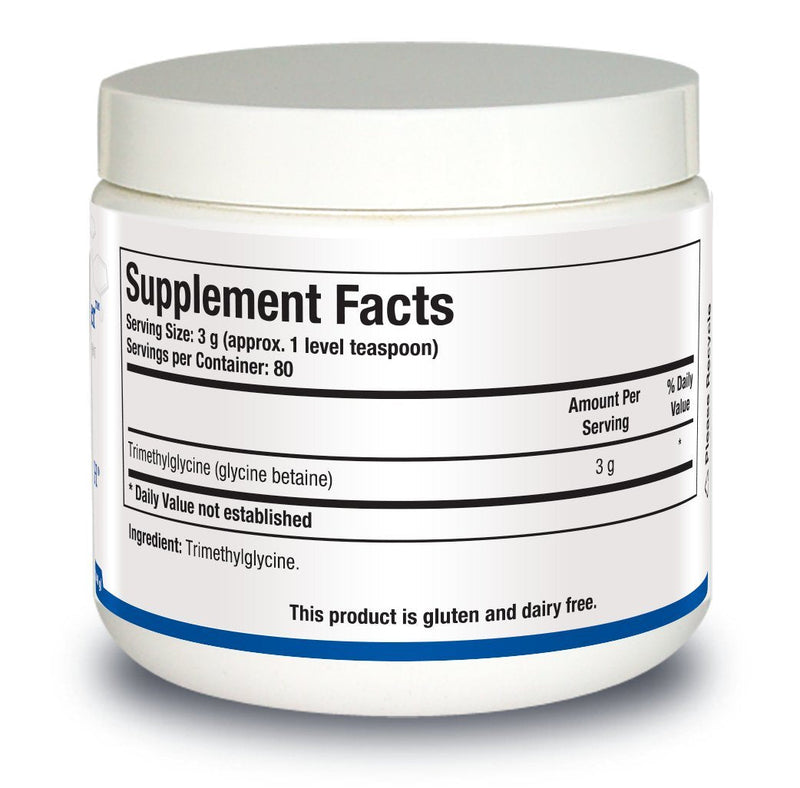 Biotics Research TMG Powder – Trimethylglycine (Betaine), 8 oz (240 g) | Methyl Donor & Vascular Support
