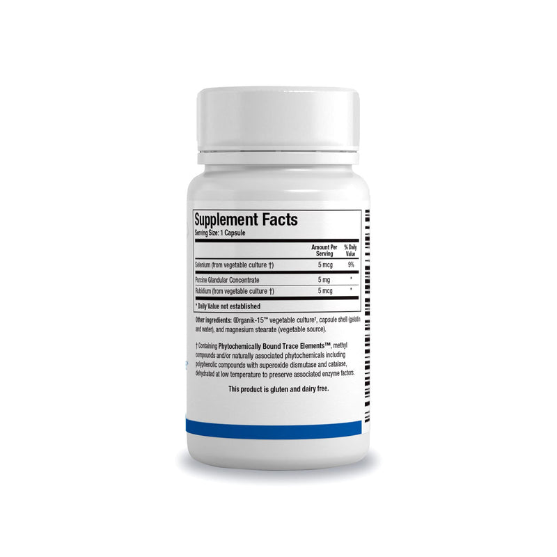 Biotics GTA – Selenium & Rubidium Endocrine Support for Hormone Balance, 90 Capsules