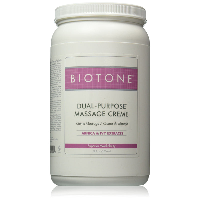 Biotone Dual-Purpose Massage Creme, 68 oz