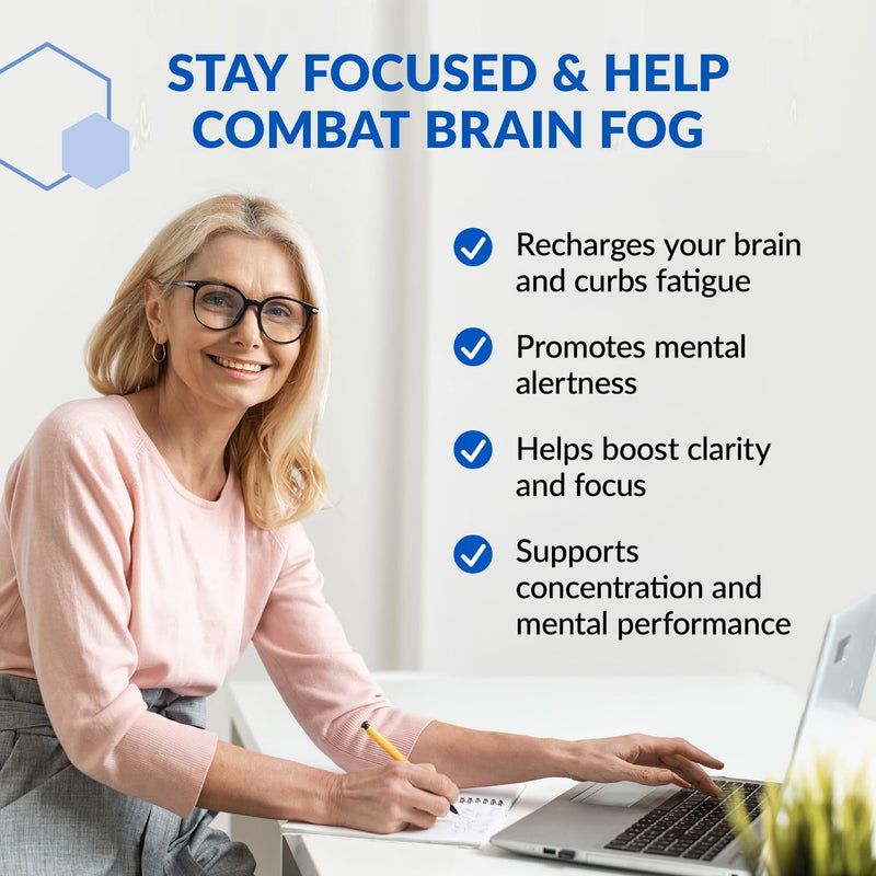 BioTrust Brain Bright – Daily Nootropic Boost for Focus, Concentration, Mental Clarity – Caffeine Free Nootropics Brain Support Supplement – Thai Ginger, Ginkgo, Folate, L-Theanine – 30 Servings
