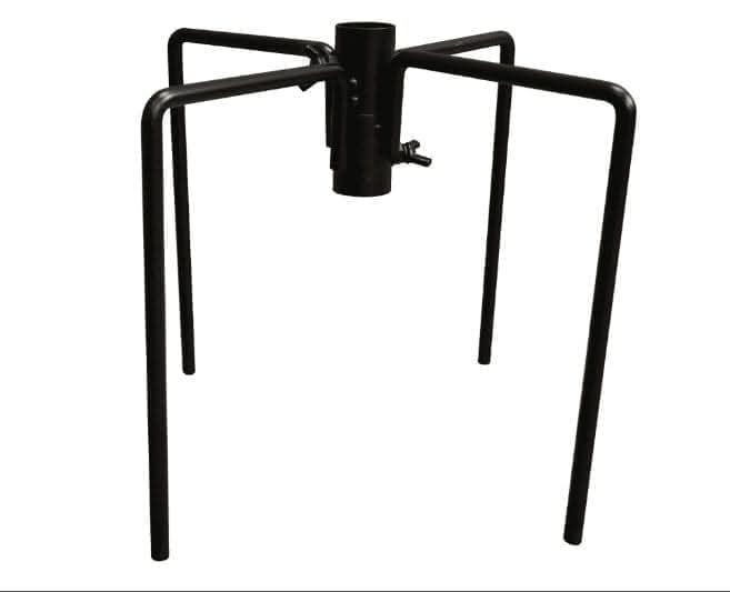 4 Prong Steel Bird Feeder Station Stabiliser Ground Support