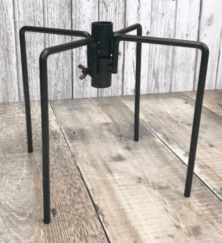 4 Prong Steel Bird Feeder Station Stabiliser Ground Support