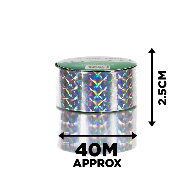 125ft Reflective Bird Repellent Scare Tape Garden Deterrent