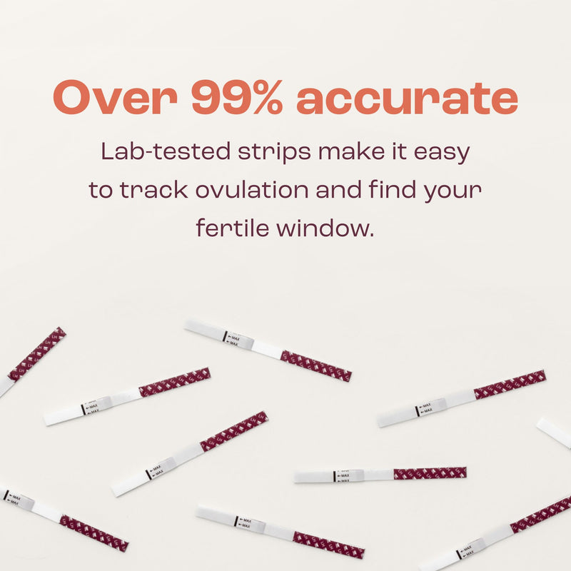 Bird&Be Ovulation Test Strips - Predictor Kit with 10 LH Strips | Over 99% Accurate