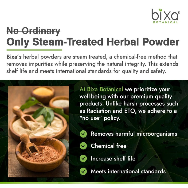 bixa BOTANICAL Greater Galangal Root Powder | Alpinia Galanga (Kulinjan) | Kosher, Non-GMO, 200g | Perfect for Soups & Cooking