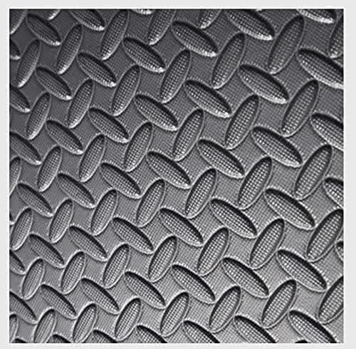 6 Pack Durable Anti-Slip Soft Black Foam Floor Tiles 60cm