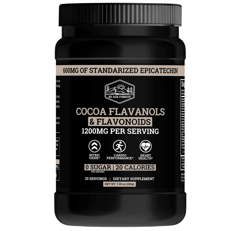 Black Forest High Flavanol Cocoa Powder — 1200mg Flavanols & 600mg Epicatechin