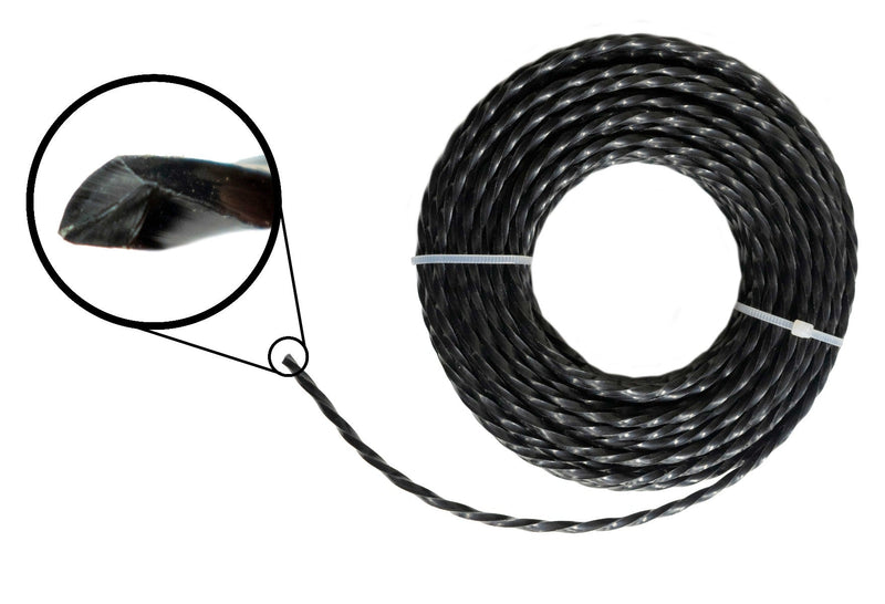 Strimmer Line Black Twist 2.4mm x 15m