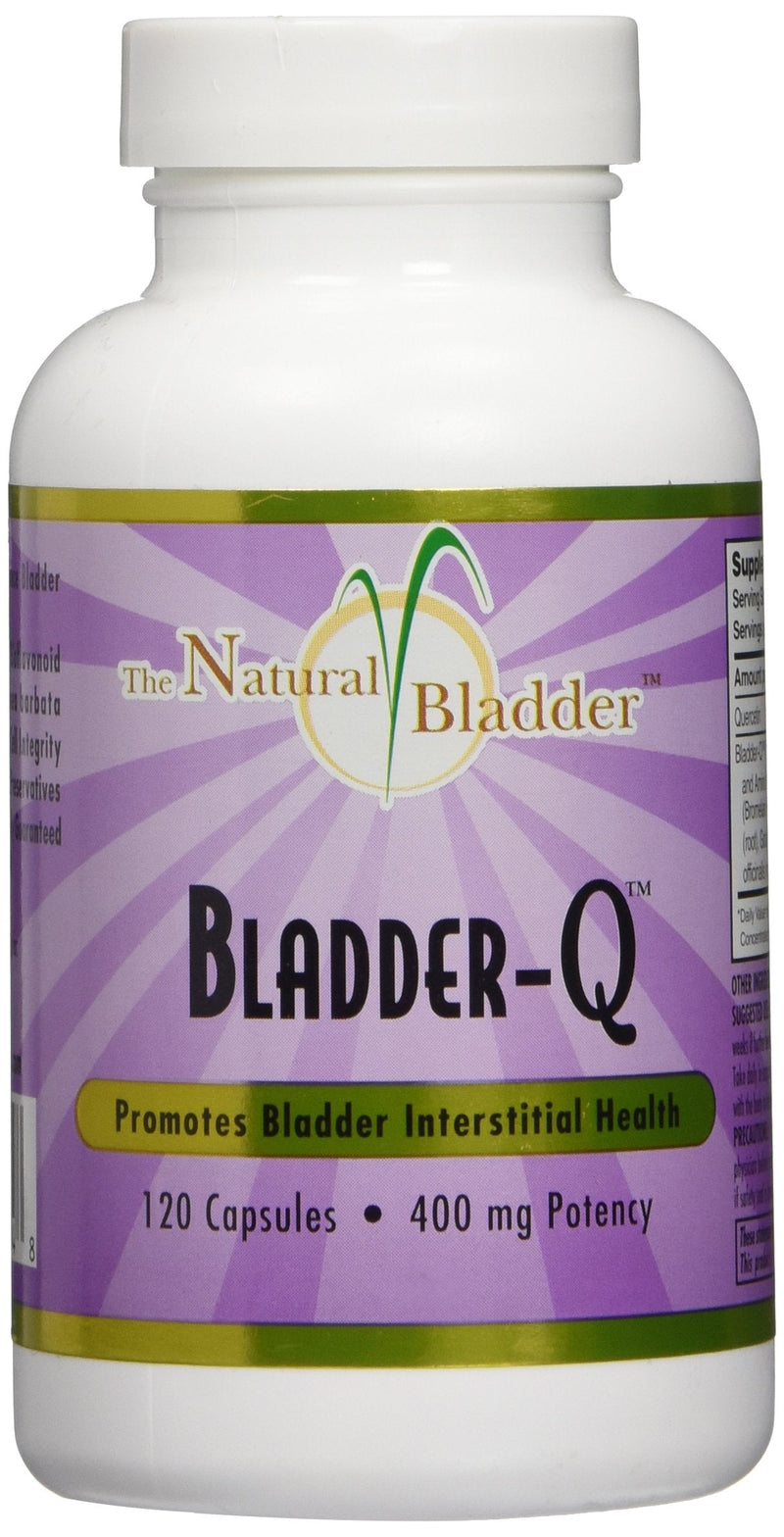 Bladder-Q 400 mg | 120 Capsules – All-Natural Bladder Support
