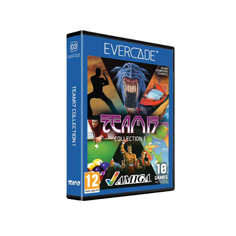 Evercade Team 17 Amiga Collection 1 – BLAZE Cartridge