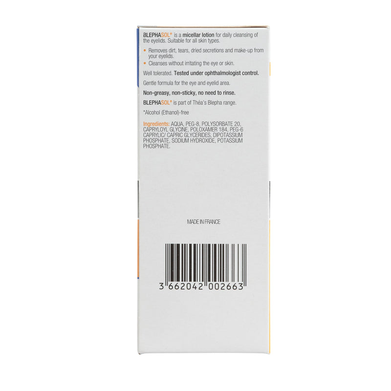 Blephasol Duo 100ml Eyelid Cleansing Micellar Lotion – 100 Pads | Preservatives Free | For Sensitive Eyes