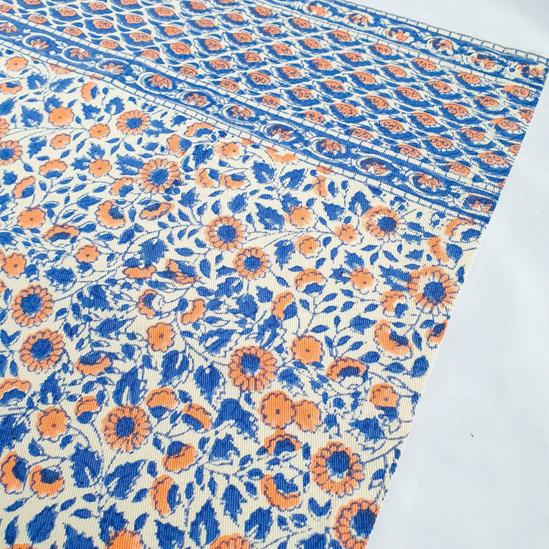 Block-printed organic cotton placemats (set of 2)