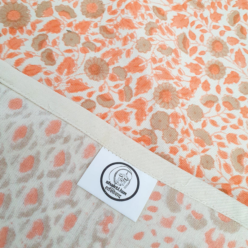 Block-printed organic cotton placemats (set of 2)