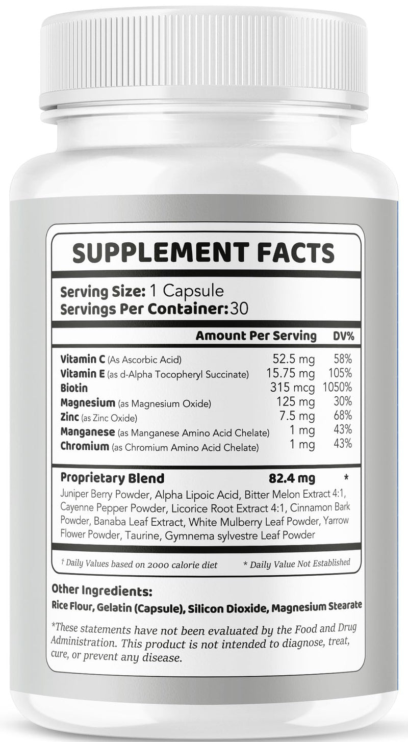 (2 Pack) Blood Stabilizer Supplement – Original Blood Stabilizer, Advanced Blood Formula, 60 Capsules