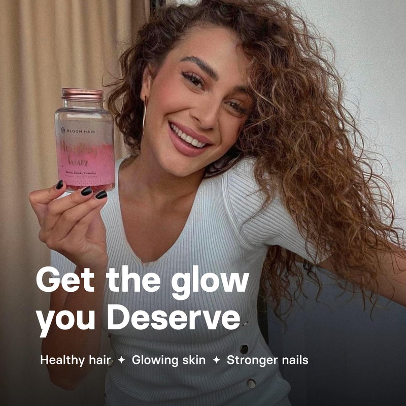 Bloom Hair Gummies – Biotin Hair Growth Vitamins for Women