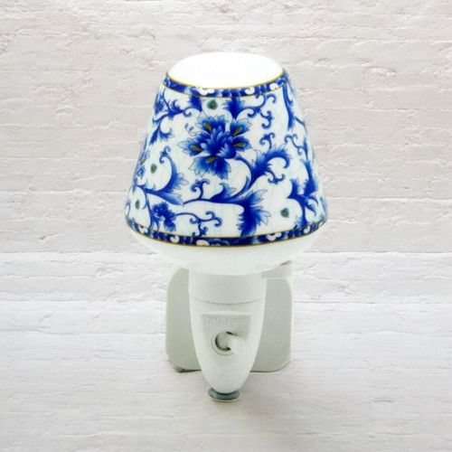 BLUE FLORAL NIGHTLIGHT - InStock