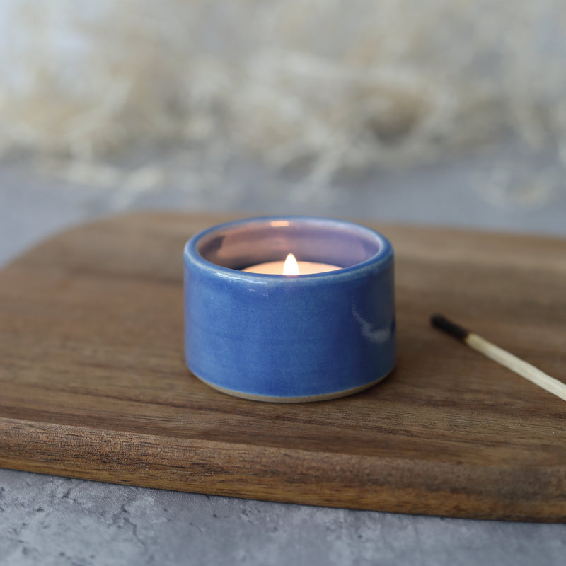 Pacific Blue Classic Tea Light Holders