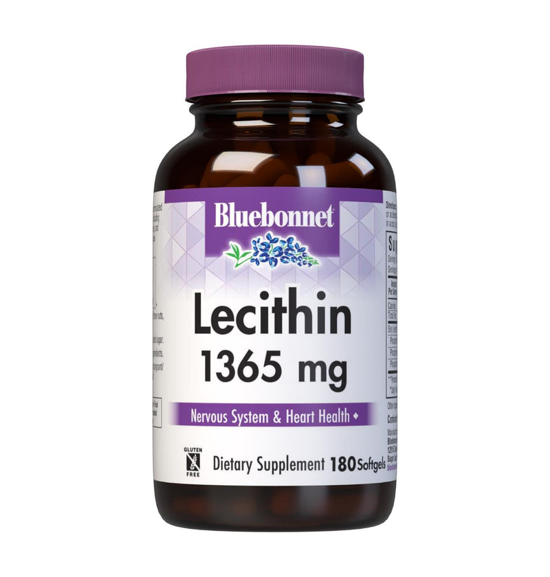 BlueBonnet Lecithin Supplement 1365 mg Softgels - 180 Count