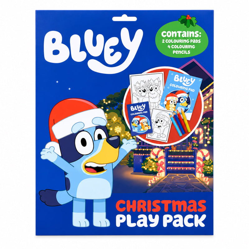 Bluey Christmas play pack