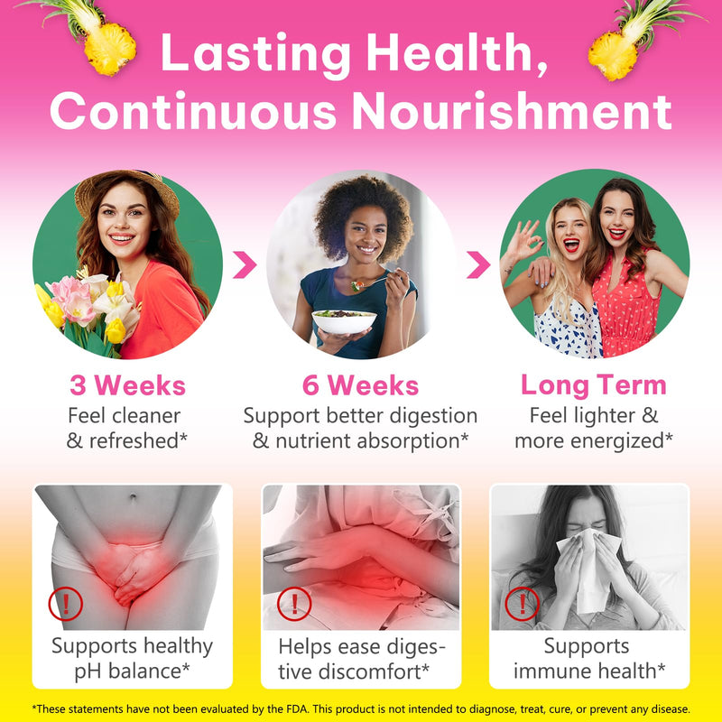 Feminine Probiotics Gummies for Vaginal Health & pH Balance