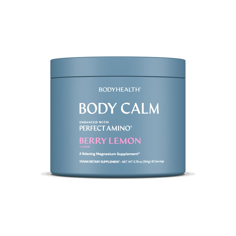 BodyHealth Body Calm Magnesium Sleep Supplement – Berry Lemon (40 Servings)