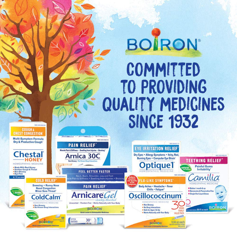 Boiron Arsenicum Album 30C Homeopathic Medicine for Food Poisoning – Pack of 3 (240 Pellets)